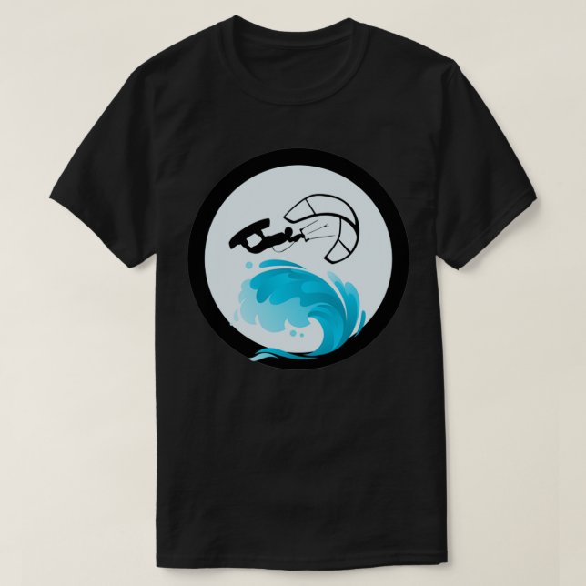 Camiseta Espíritu de kitesurf (Diseño del anverso)