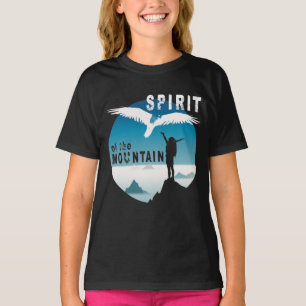 Camiseta Espíritu de la montaña - Chica de senderismo