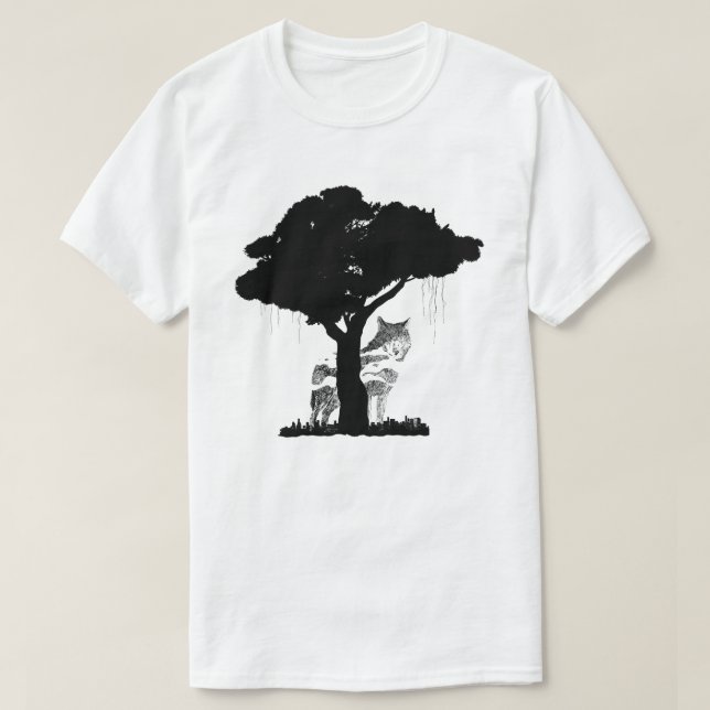 Camiseta Espíritu de la naturaleza (Diseño del anverso)