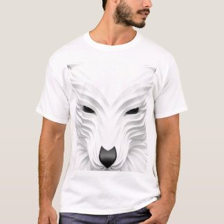 Camiseta Espíritu de la nieve - Impresión del arte del lobo