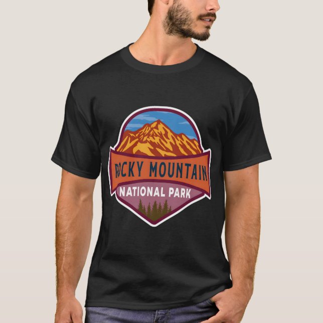 Camiseta Espíritu de las Montañas Rocosas (Anverso)