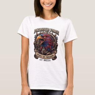 Camiseta Espíritu de Libertad Águila Patriótica