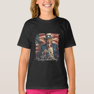 Camiseta Espíritu de libertad en rojo, blanco y azul