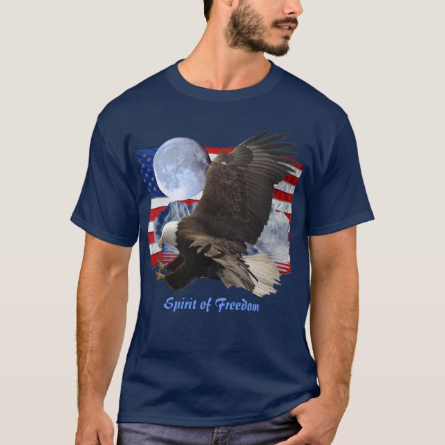 CAMISETA ESPÍRITU DE LIBERTAD LIBRE LIBERTAD LIBRE LIBERTAD (Anverso)