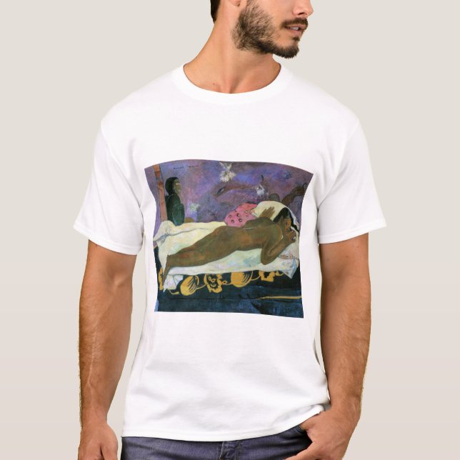 Camiseta Espíritu de los muertos mirando, Gauguin (Anverso)