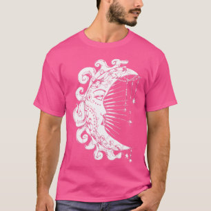 Camiseta Espíritu de Luna Creciente Goth Gótico Astrología 