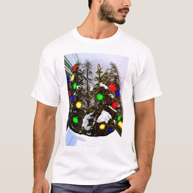Camiseta Espíritu de navidad capturado (Anverso)