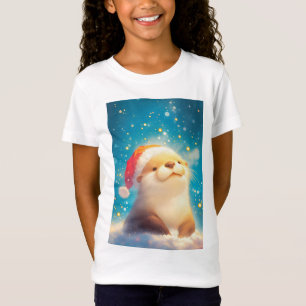 Camiseta Espíritu de Navidad de nutria