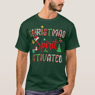 Camiseta Espíritu de navidades activa Navidades divertidos 