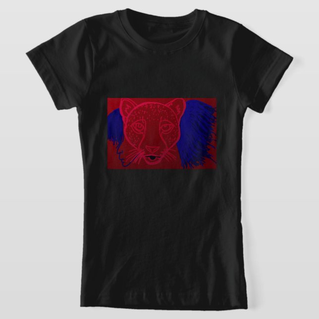 Camiseta Espíritu de niña guepardo (Distribución)