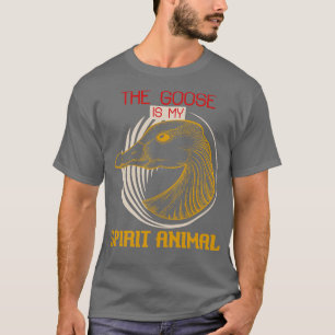 Camiseta Espíritu de pájaro animal ganso ganso