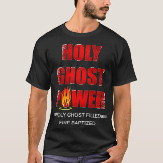 Camiseta Espíritu de poder fantasma sagradoApostoli penteco