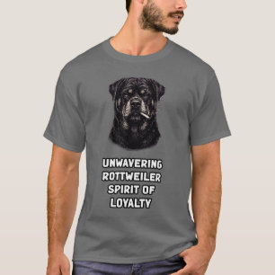 Camiseta Espíritu de Rottweiler Inquebrantable Lealtad Devo