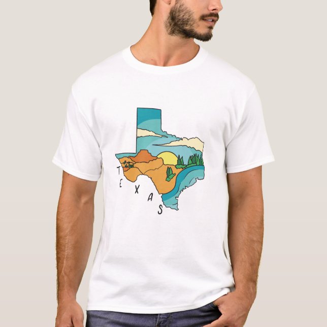 Camiseta Espíritu de Texas (Anverso)