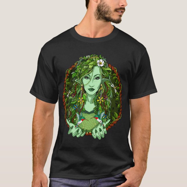 Camiseta Espíritu del Bosque Ayahuasca (Anverso)