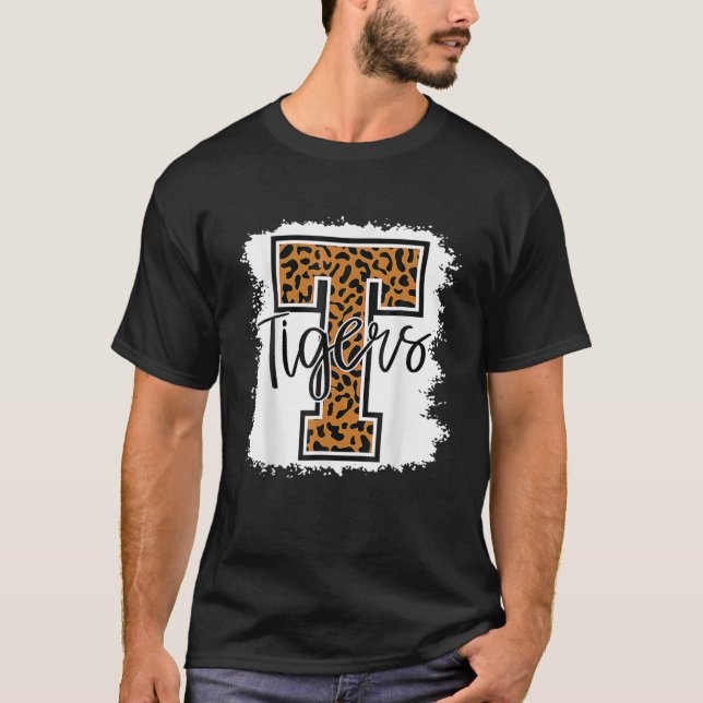 Camiseta Espíritu del equipo de fans de la escuela de los t (Anverso)