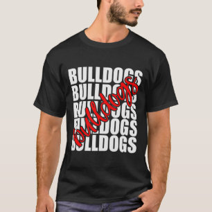 Camiseta Espíritu del equipo de fans del deporte de la Escu