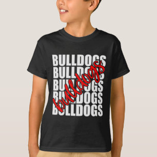 Camiseta Espíritu del equipo de fans del deporte de la Escu