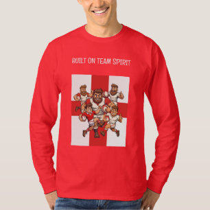 Camiseta Espíritu del equipo de rugby United Charge