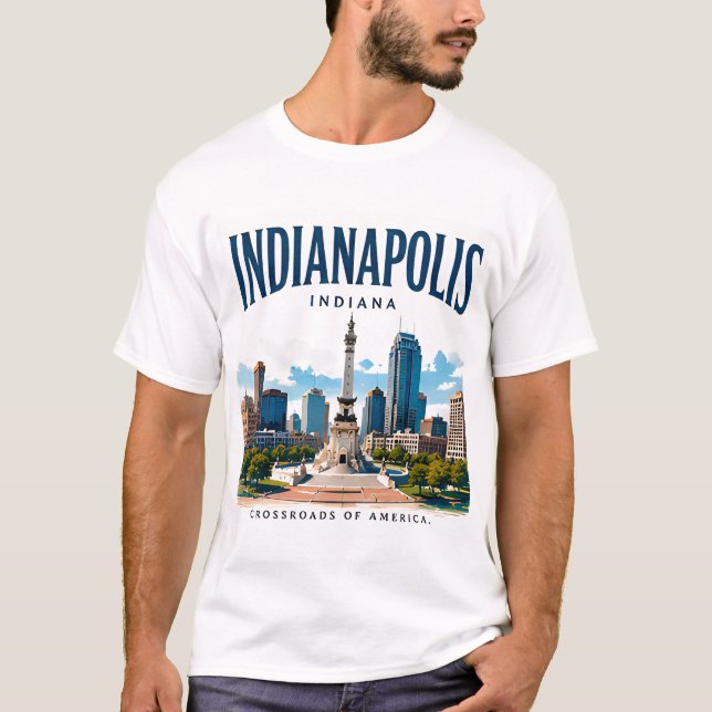 Camiseta Espíritu del horizonte de Indianápolis (Anverso)