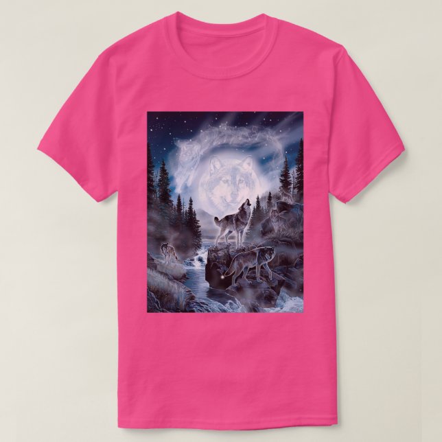 Camiseta Espíritu Del Lobo (Diseño del anverso)