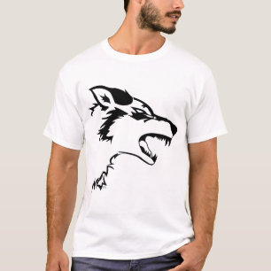 Camiseta "Espíritu del lobo" - Audaz Gráfico artístico del 