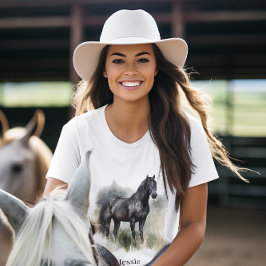 Camiseta Espíritu del semental salvaje, personalizado