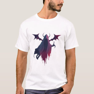 Camiseta Espíritu Demonio oscuro y cerrado