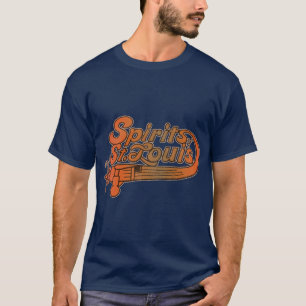 Camiseta Espíritu derrotado retro del baloncesto de San Lui