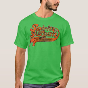 Camiseta Espíritu derrotado retro del baloncesto de San Lui