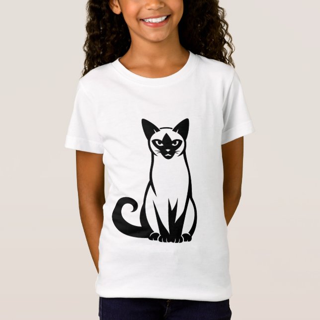 Camiseta Espiritu Esbelto Siames (Anverso)