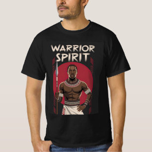 Camiseta Espíritu guerrero - Fortaleza africana y patrimoni