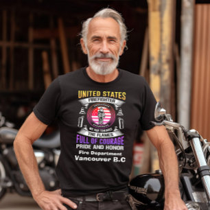 Camiseta Espíritu heroico de un bombero