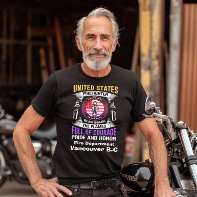 Camiseta Espíritu heroico de un bombero (Subido por el creador)