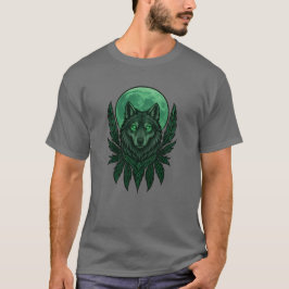 Camiseta Espíritu indígena lobo americano nativo