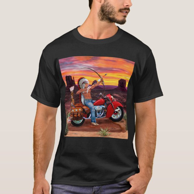 Camiseta Espíritu indio por siempre (Anverso)