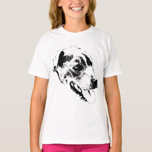 Camiseta Espíritu juguetón Pitbull Mezcla Retrato Tee