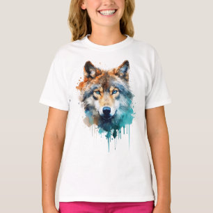 Camiseta Espíritu lobo: el poder y la gracia del lobo