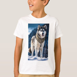 Camiseta Espíritu majestuoso ártico: el Rey Husky