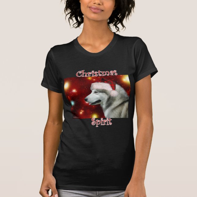 Camiseta Espíritu malamute de Alaska (Anverso)