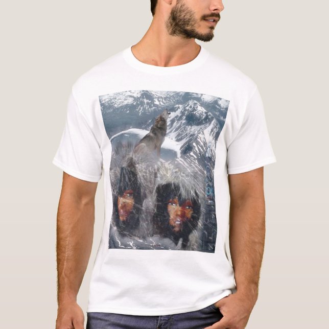 Camiseta Espíritu nativo en Alaska (Anverso)