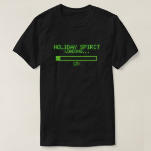 Camiseta Espíritu Navideño Divertido Cargando Navidad Diver