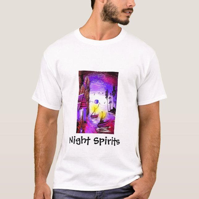 CAMISETA ESPÍRITU NOCTURNO (Anverso)