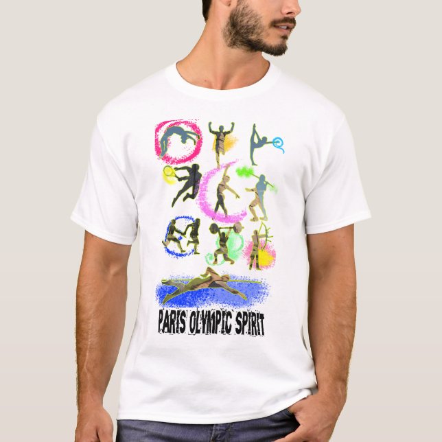 Camiseta Espíritu olímpico de París (Anverso)
