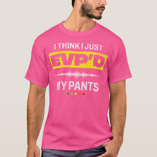 Camiseta Espíritu Paranormal Divertido de Caza de Fantasmas