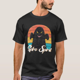 Camiseta Espíritu retro - Fantasma espumoso de Halloween vi
