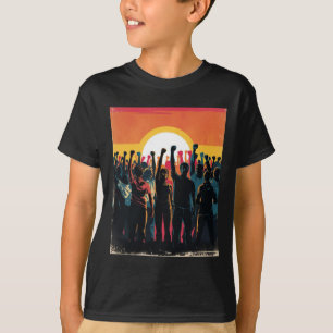 Camiseta Espíritu Revolucionario Libertad T Sticker