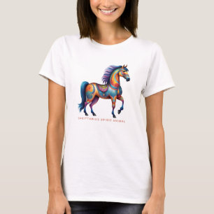 Camiseta Espíritu sagitario caballo animal Alebrije