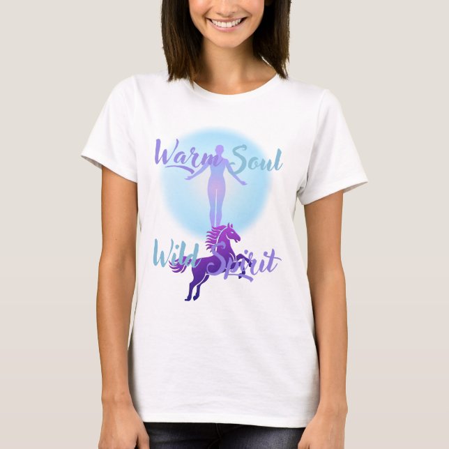 Camiseta Espíritu Salvaje Alma Cálida (Anverso)