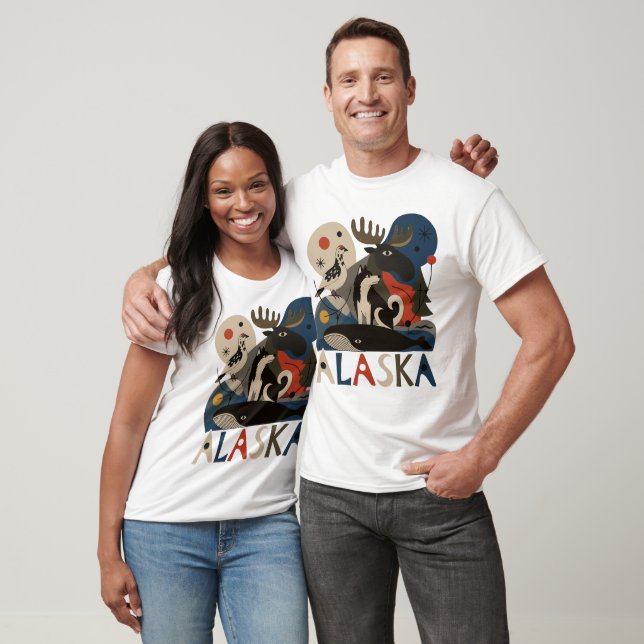 Camiseta Espíritu Salvaje de Alaska (Unisexo)